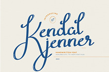 Kendal Jenner Exquisite Handwritten