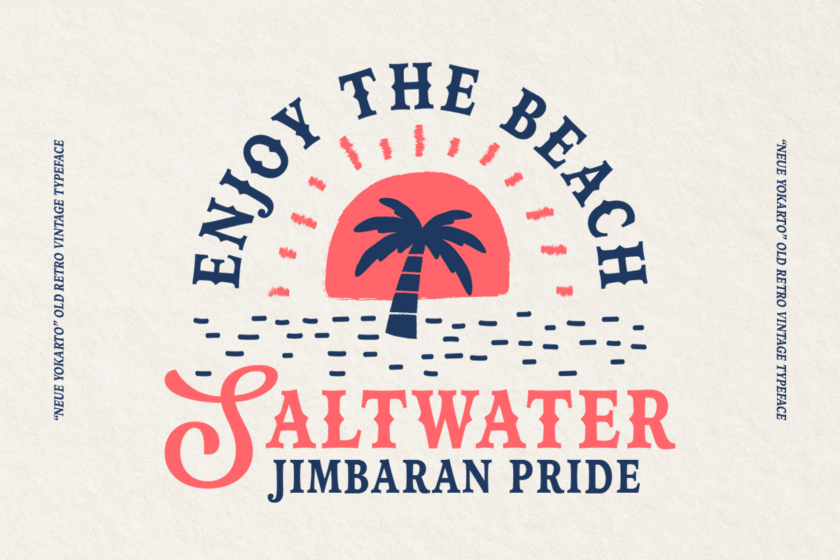 Neue Yokarto - Vintage Pair Font, a Slab Serif Font by Kereatype (Photo 4 of 11)