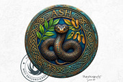 Celtic Animal Zodiac PNG Medallions, a Decorative Illustration by ThatsDesignArt (Thumbnail 11 of 11)