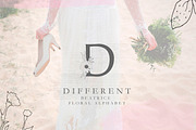 Floral alphabet - BEATRICE, a Serif Font by AS Studio (Thumbnail 3 of 6)