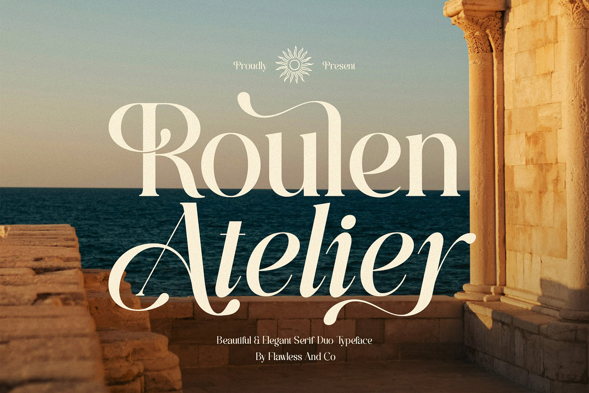 Roulen Atelier - Duo Serif Font, a Serif Font by Flawless And Co (Photo 1 of 10)