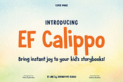 EF Calippo, a Sans Serif Font by Zafara Studios (Thumbnail 1 of 6)
