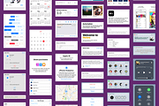 iOS11 GUI KIT Illustrator Sketch XD, an UI Kit Template by Ui Markets (Thumbnail 8 of 21)