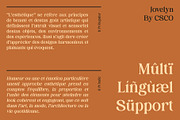 Jovelyn – Retro Font, a Serif Font by Craft Supply Co. (Thumbnail 6 of 7)