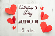 Valentine day mockup collection, a Holiday Photo by AnStore (Thumbnail 1 of 4)