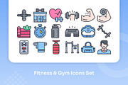 Fitness & Gym Icons - Filled Line, an Icon by Kmg Design (Thumbnail 3 of 3)