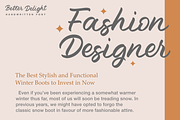 Better Delight - Handwritten Font, a Script Font by zeenesia (Thumbnail 4 of 11)