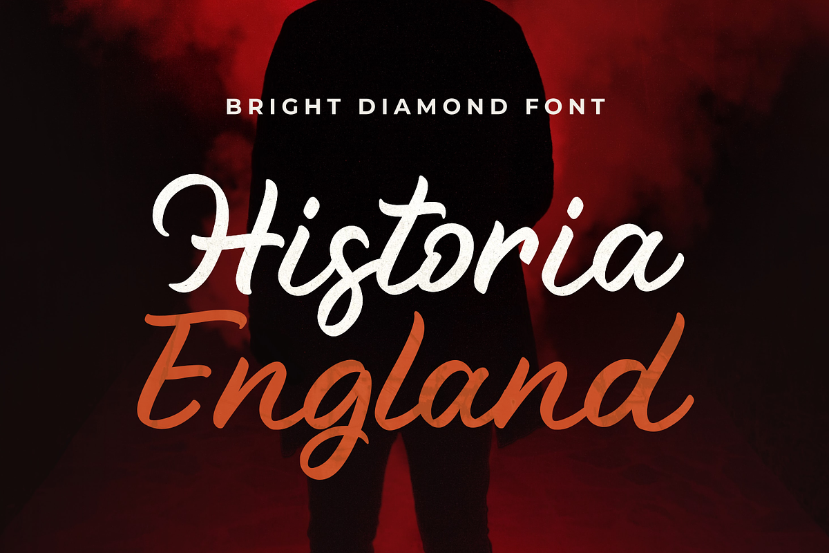 Bright Diamond - Handwritten Font, a Script Font by zeenesia (Photo 9 of 16)