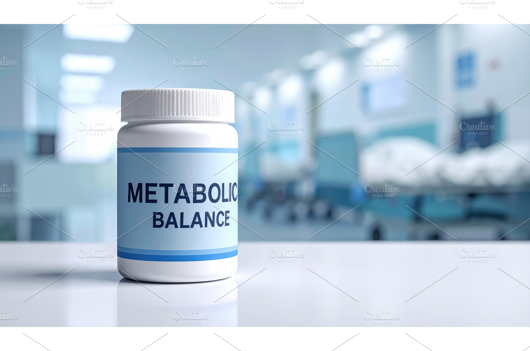 White bottle labeled metabolic, a Health & Medical Photo by Igor Tichonow