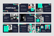 Fortalk - Conference Google Slides, a Presentation Template by rgbryand (Thumbnail 2 of 6)