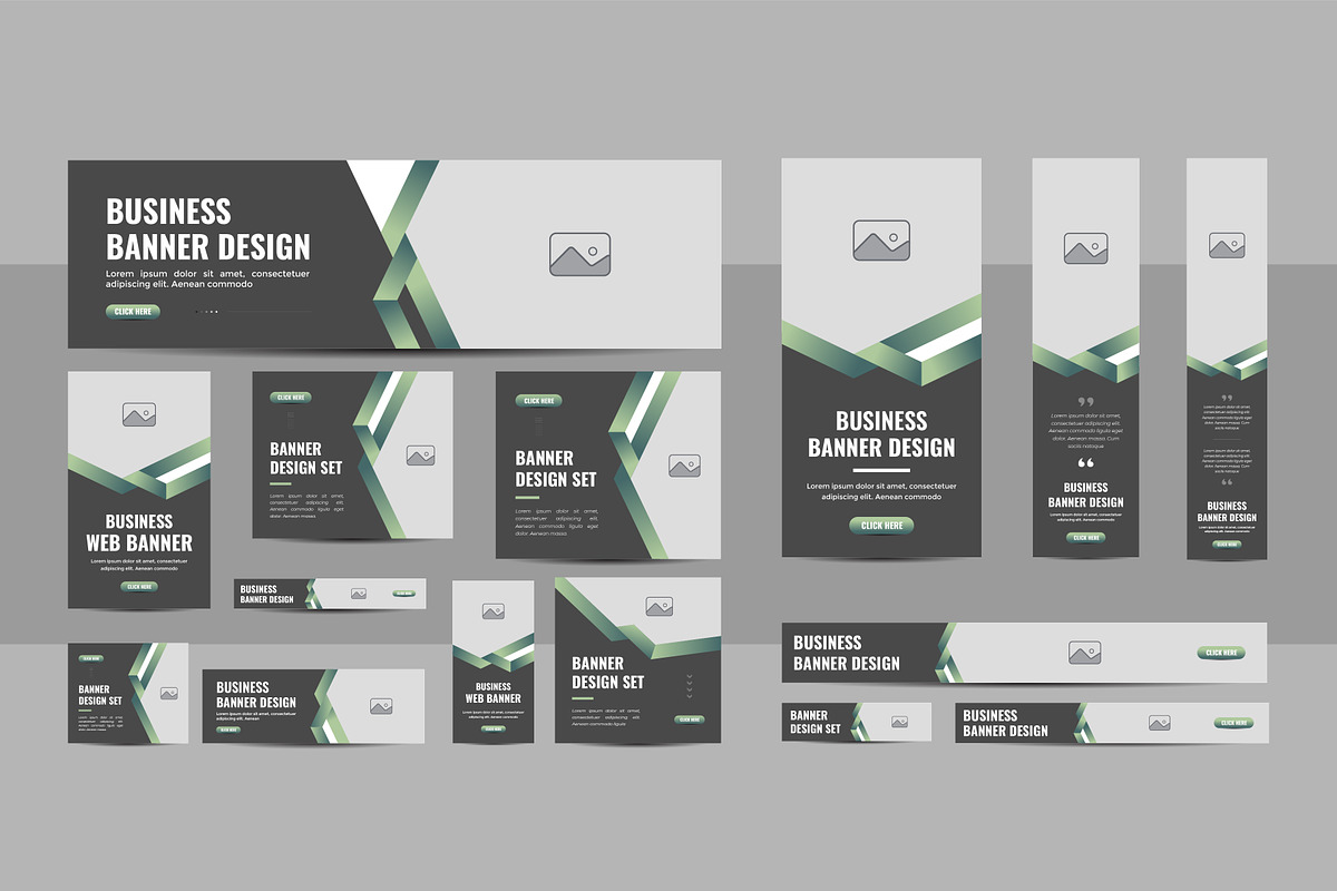 Business web banner design design, a Marketing Template by Pavel_design (Photo 2 of 2)