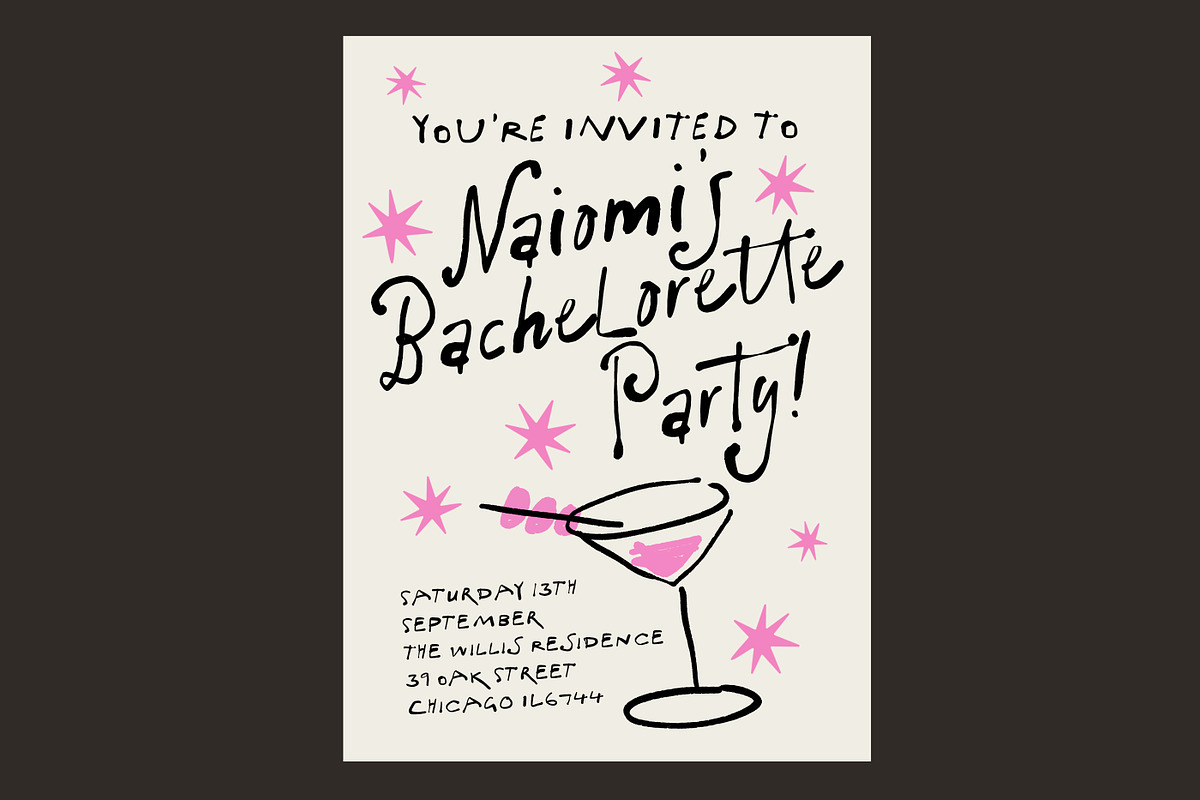 Picasso by Moonlight Font Duo, a Handwritten Font by Nicky Laatz (Photo 10 of 17)