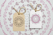 60 Hand Drawn Romantic Pattern Brush, a Brush Add-On by Mallinka (Thumbnail 11 of 12)