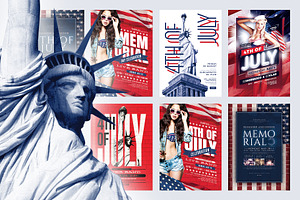 4th of July Flyer Bundle
