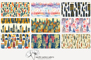 70 New York City seamless pattern, a Pattern Graphic by Poppy Lane Studio (Thumbnail 8 of 10)