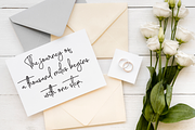 Blushing Saturday | Script Font, a Handwritten Font by Scratchones (Thumbnail 3 of 8)