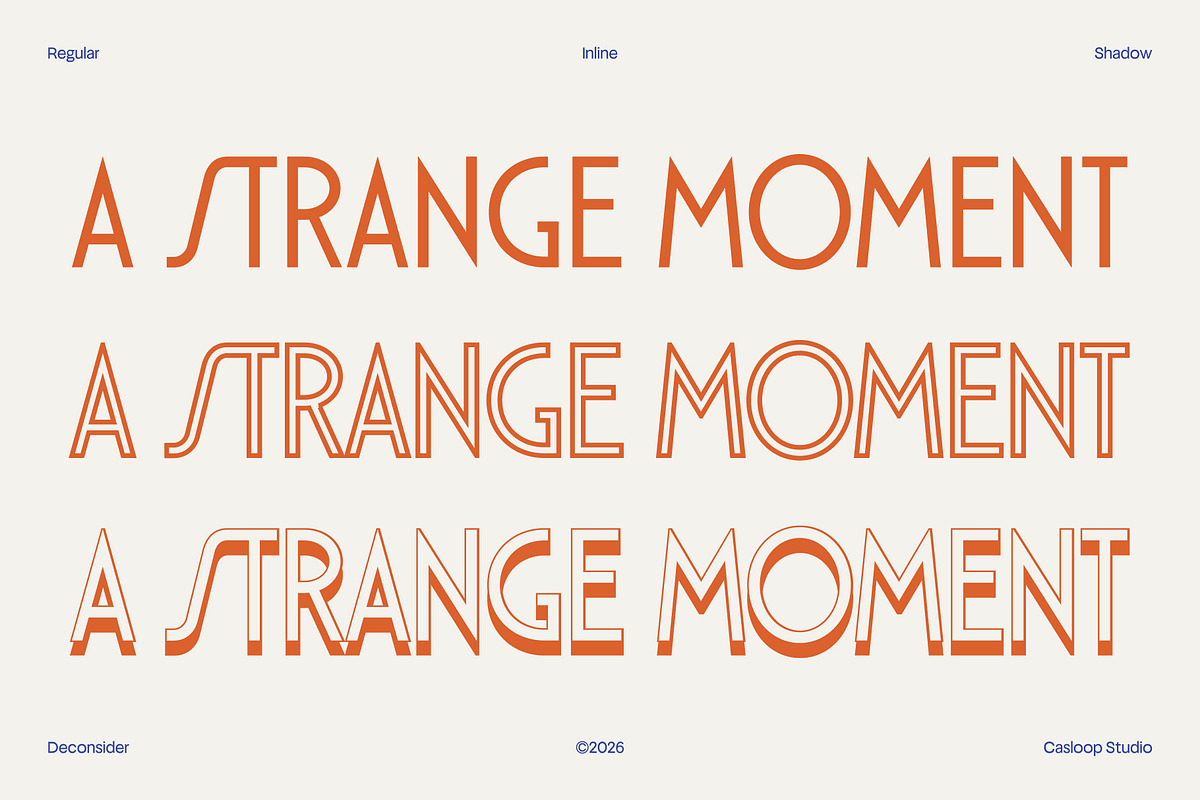 Deconsider – Cafe Display Font, a Sans Serif Font by Casloop Studio (Photo 8 of 10)