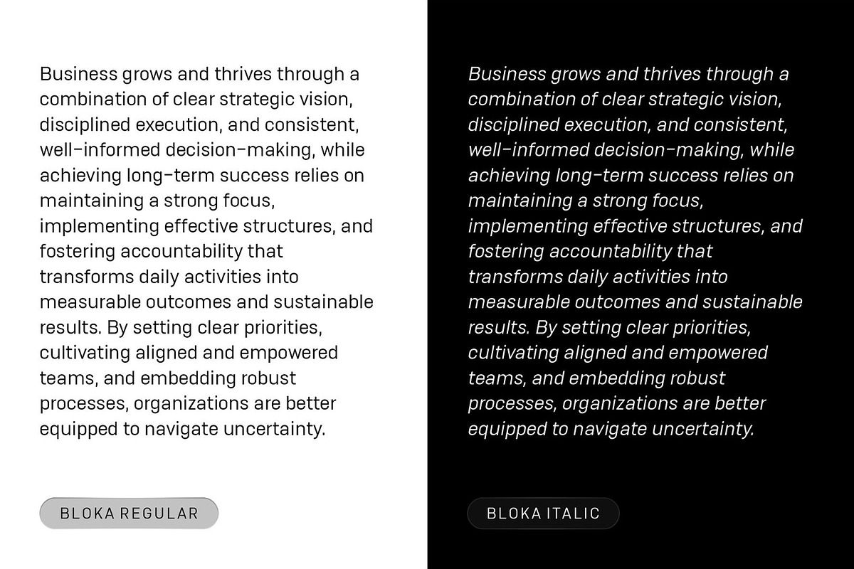 Bloka | Sans Serif Family, a Font by Digitype Studio (Photo 14 of 14)