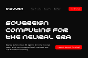 Ortech - Modern Futuristic Font, a Symbol Font by Masyafi Studio (Thumbnail 5 of 8)