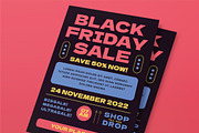 Black Friday Sale Flyer, a Flyer Template by Tokosatsu (Thumbnail 2 of 3)
