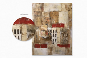 Venetian Collage Paintings