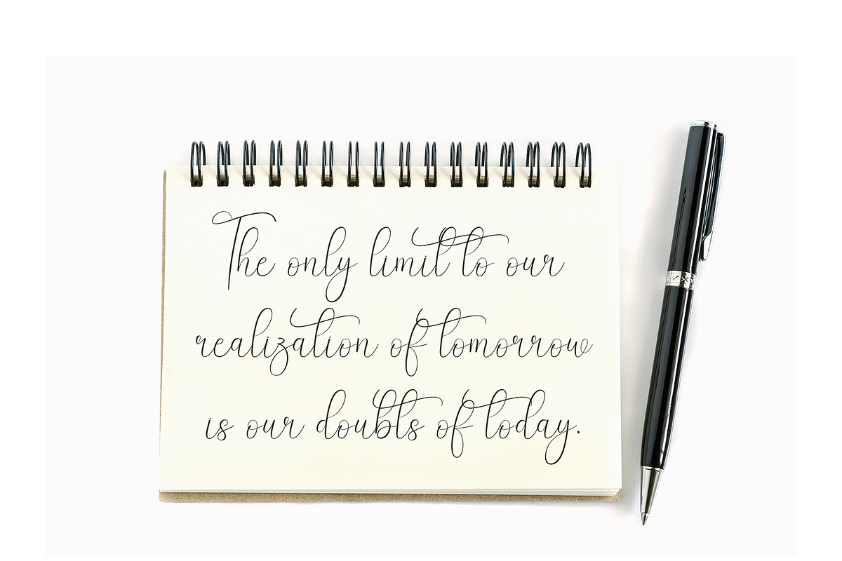 Lovely Romantic | Script Font, a Handwritten Font by Scratchones (Photo 3 of 9)