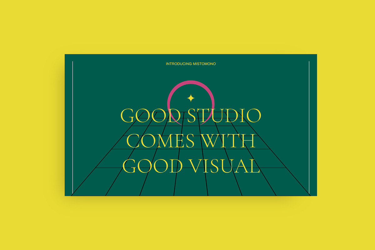 Mistomono Media Kit Google Slides, a Presentation Template by Dirtytemp Studio (Photo 4 of 11)
