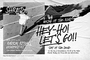 Thrasher Head - Raw Type, a Handwritten Font by ikiiko (Thumbnail 2 of 7)