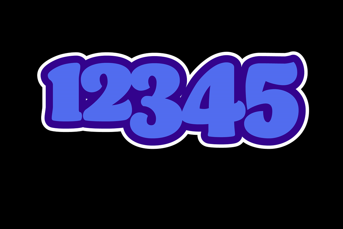 Bubble Outline Text Effect preview 2