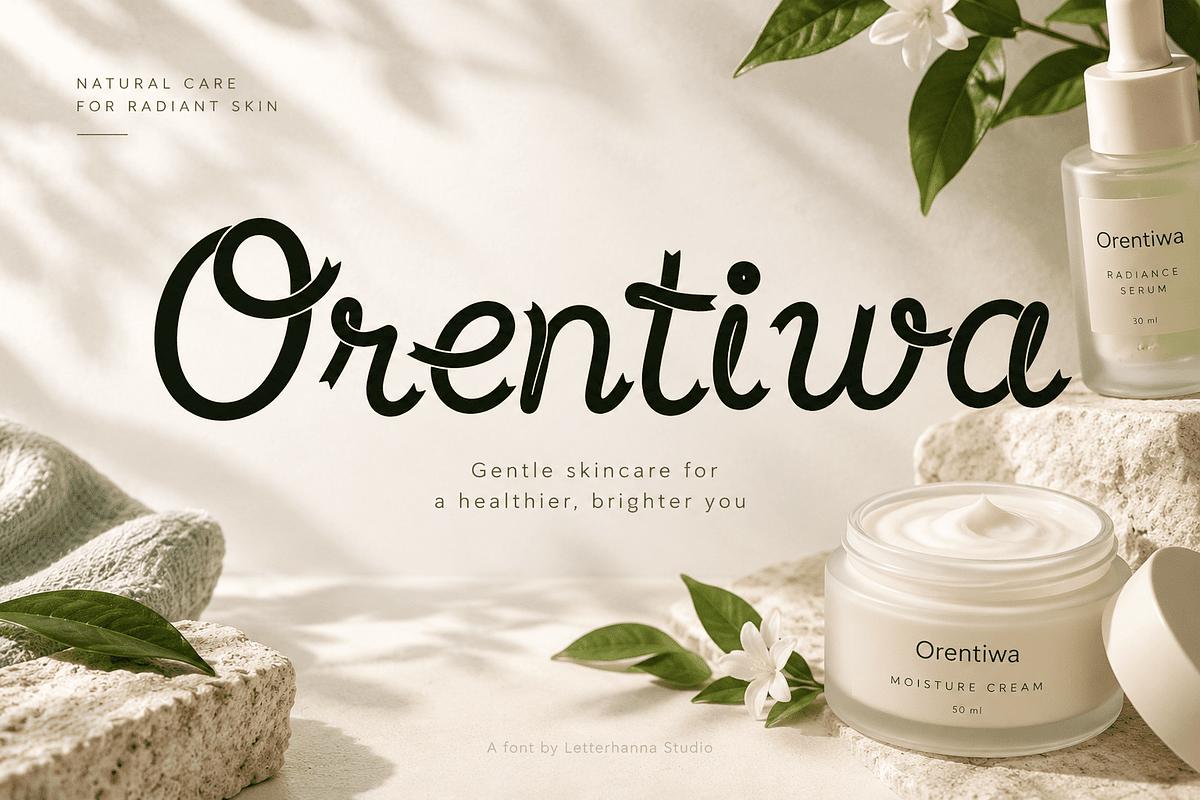 Vintela Atelier Ribbon Script Font, a Script Font by Letterhanna Studio (Photo 7 of 9)