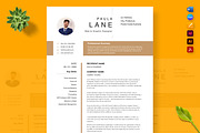 Professional Job Application Templat, a Resume Template by Nur Designer (Thumbnail 2 of 4)