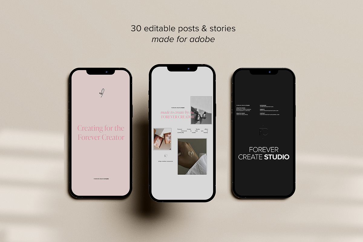 Create for Social Media, a Social Media Template by Forever Create Studio (Photo 4 of 5)