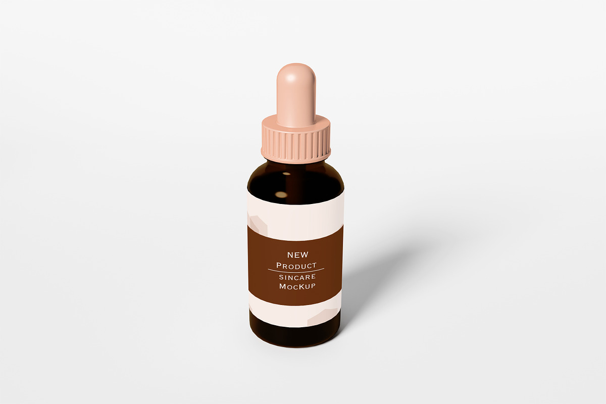 Dropper Bottle Mockup, a Cups & Container Mockup by kebunmockup (Photo 2 of 5)