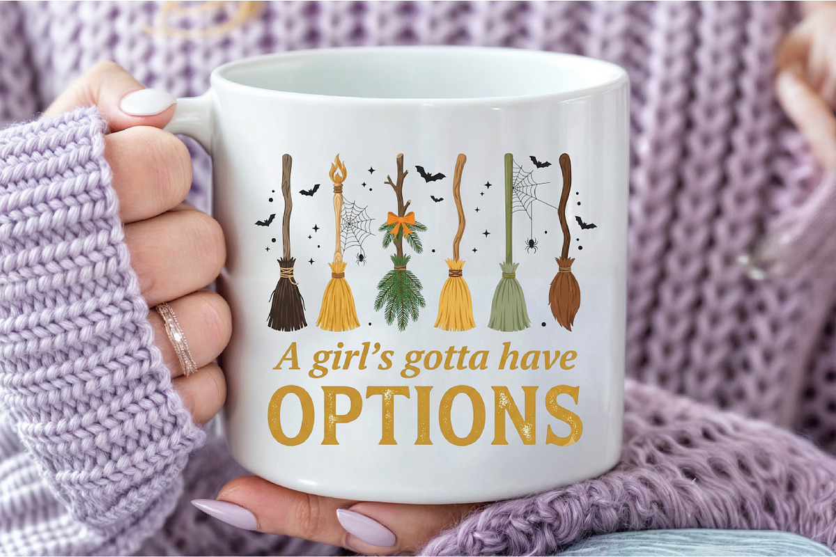 Girl's Gotta Have Options Halloween, an Object Illustration by DreamCafeArt (Photo 7 of 7)