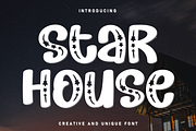 Star House | Script Font, a Script Font by Scratchones (Thumbnail 1 of 8)