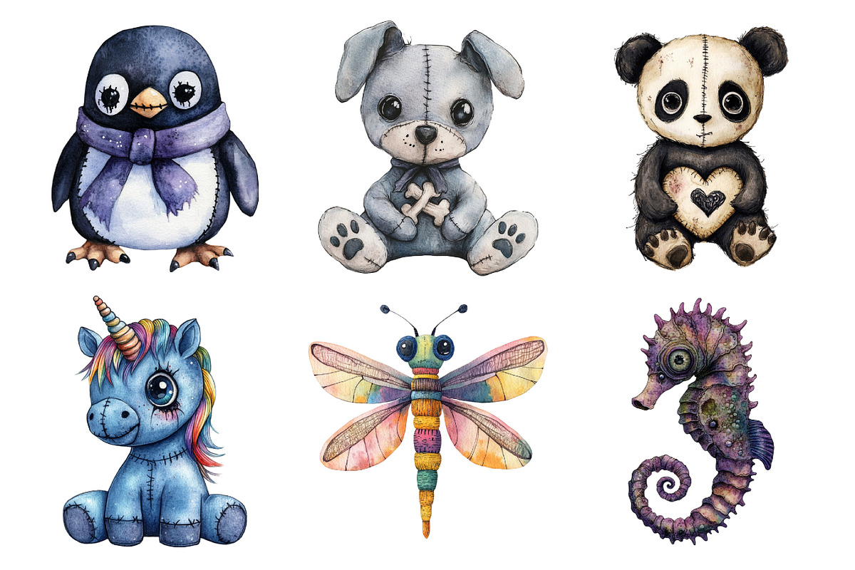 Halloween Voodoo Animal Doll Clipart, an Illustration by Daily.Designs (Photo 4 of 5)