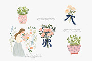 whimsical watercolor clipart set, a Decorative Illustration by Patishop Art (Thumbnail 6 of 10)