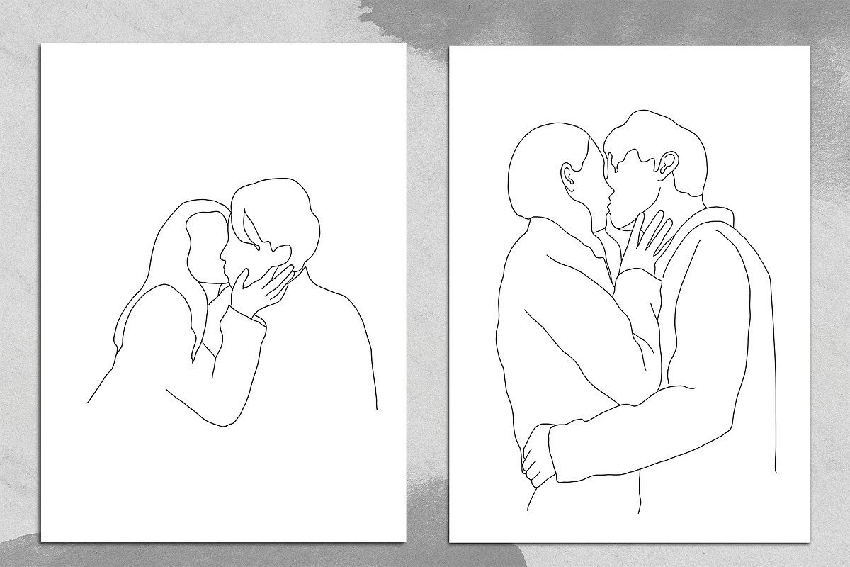 10 Love Goals Line Art, a Decorative Illustration by Miracles Everywhere (Photo 7 of 7)