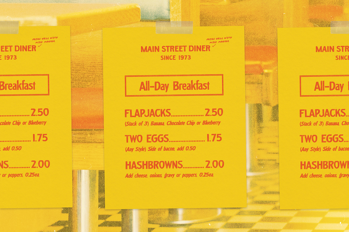 Flat Top Sign Painter Sans, a Sans Serif Font by Joseph Ernst Design Shop (Photo 4 of 5)