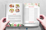 Funeral Program Template Rose, a Brochure Template by Madhabi Studio (Thumbnail 5 of 5)