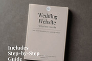 Beige Wedding Website Invitation, a Landing Page Template by Everyday Perfection (Thumbnail 12 of 13)