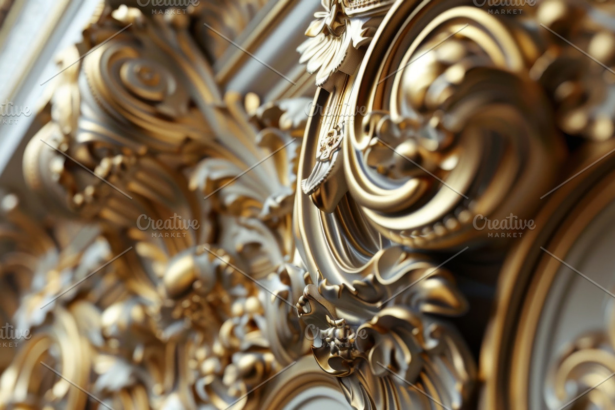 62 Rococo patterns, an Architecture Photo by Handmadefont (Photo 25 of 65)