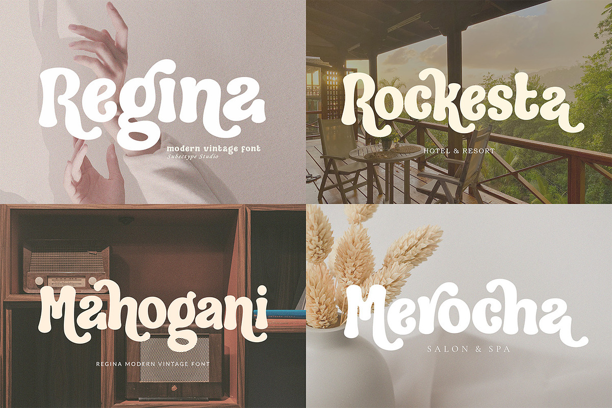 Modern Vintage - Font Bundle, a Script Font by Subectype Studio (Photo 7 of 9)