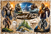 Squatch Pack - Volume 1, a Graphic by artbeerlife (Thumbnail 1 of 3)