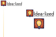 Idea-lized logo & font package, a Sans Serif Font by Radiqx Press (Thumbnail 2 of 2)