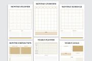 Dream Life Ultimate Planners CANVA, a Stationery Template by Graphic Fabrica (Thumbnail 4 of 8)