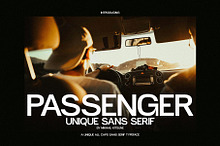 Passenger - Unique Sans Serif