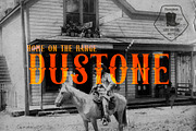 Dustone - Vintage Display Font, a Sans Serif Font by Artdorable (Thumbnail 7 of 11)