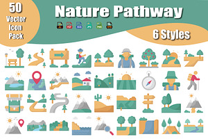 Nature Pathways Icons Pack – Forest, an Icon by Vector Portal