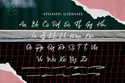 Backhand - Script, a Script Font by Scratch Design (Thumbnail 8 of 11)